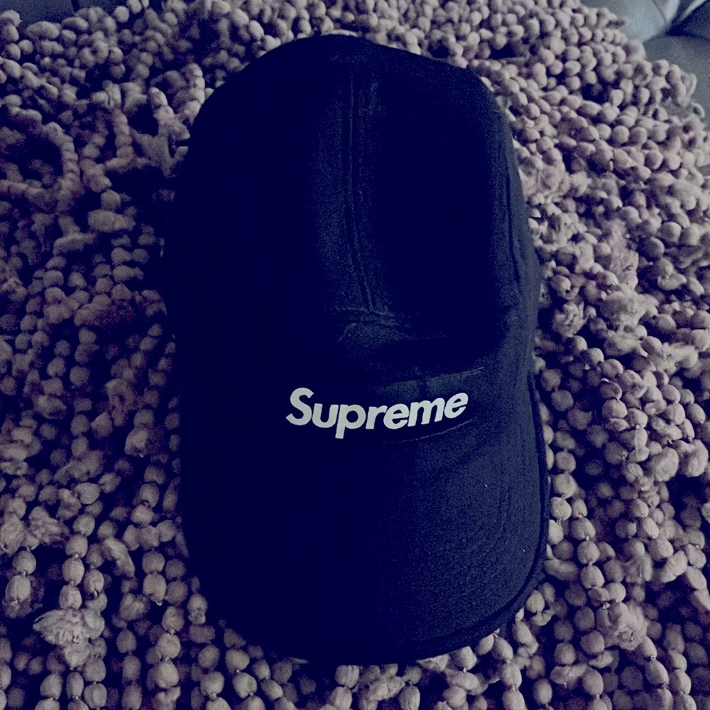 Supreme Black Wool Hat